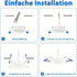 LED Einbauleuchten Set 20× IP44 220 V Flachspots